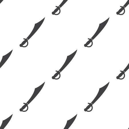 saber icon on white background for webのイラスト素材