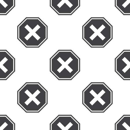 prohibition sign icon on white background for webのイラスト素材