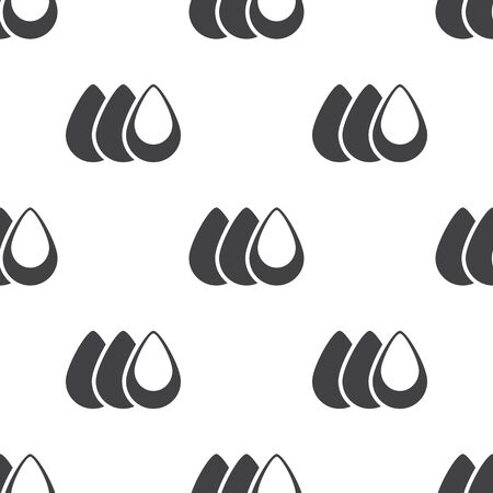 drop of water icon on white background for webのイラスト素材