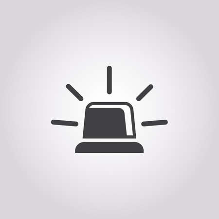 flasher icon on white background for webのイラスト素材