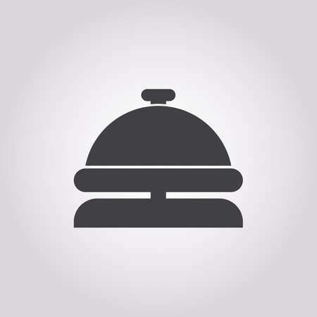 concierge icon on white background for webのイラスト素材