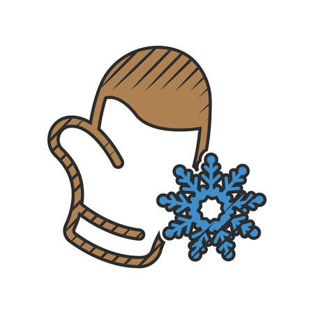 cold icon on white background for webのイラスト素材