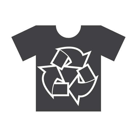 t shirt black simple icon on white background for web designのイラスト素材