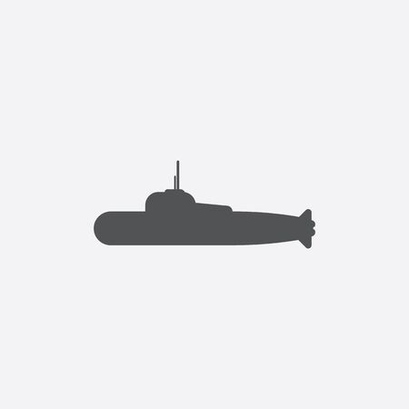 Submarine icon of vector illustration for web and mobile designのイラスト素材