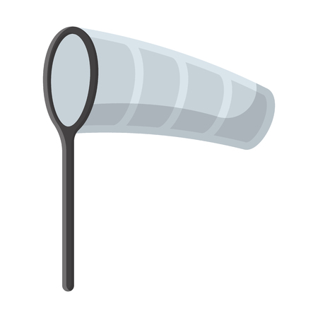 Butterfly net cartoon icon. Illustration for web and mobile.のイラスト素材