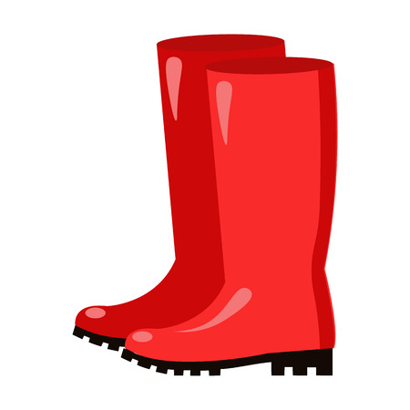 Rubber boots icon of vector illustration for web and mobile designのイラスト素材