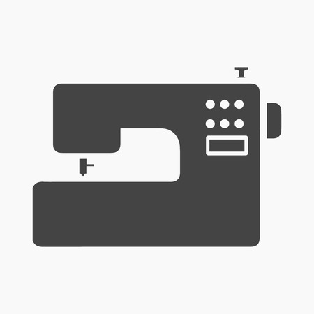 Sewing machine icon of vector illustration for web and mobile designのイラスト素材