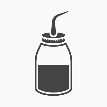 Tube with gel icon cartoon. Single tattoo icon from the big studio collection.のイラスト素材