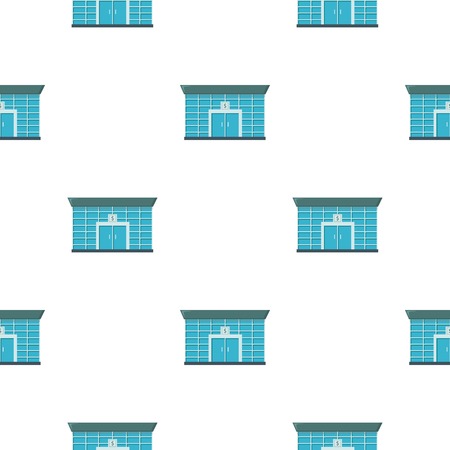 Bridge icon pattern. Single building icon from the big city infrastructure pattern.のイラスト素材