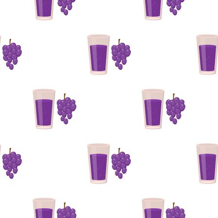 Grape juice icon of vector illustration for web and mobile designのイラスト素材