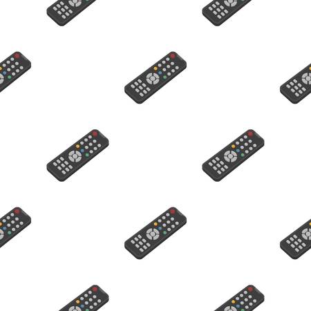 Remote control icon in cartoon style isolated on white background. Films and cinema symbol vector illustration.のイラスト素材