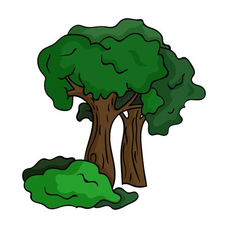 Paintball playing field icon in cartoon style isolated on white background. Paintball symbol stock vector illustration.のイラスト素材