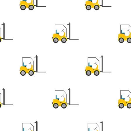 Forklift icon of vector illustration for web and mobileの写真素材