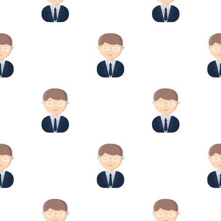 Business man cartoon icon. Illustration for web and mobile design.のイラスト素材