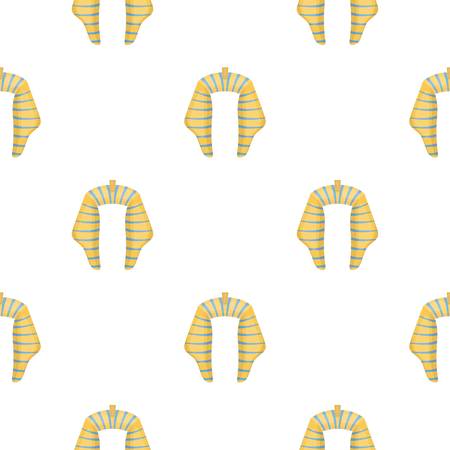 Nemes icon in cartoon style isolated on white background. Hats symbol stock vector illustration.のイラスト素材