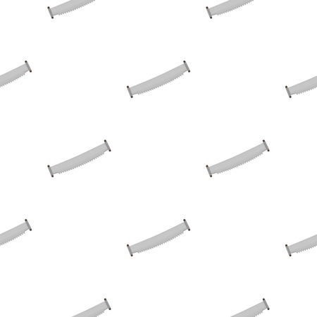 Saw vector icon in cartoon style for webのイラスト素材