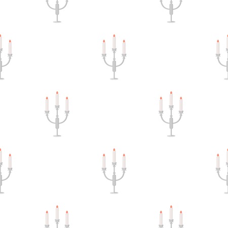 Candlestick lamp icon of vector illustration for web and mobile designのイラスト素材