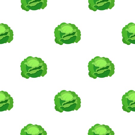 Cabbage icon cartoon. Single plant icon from the big farm, garden, agriculture cartoon.のイラスト素材