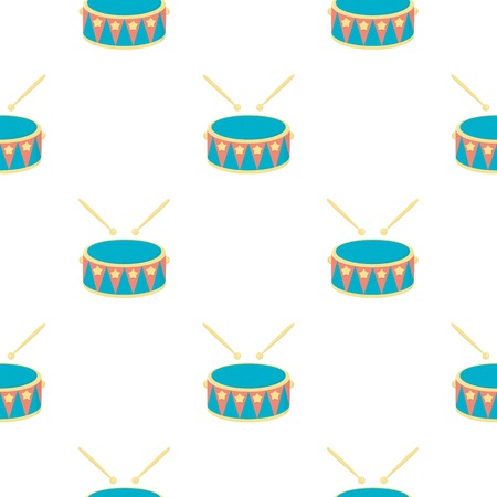 Drum cartoon icon. Illustration for web and mobile design.のイラスト素材