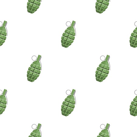 Grenade icon cartoon. Single weapon icon from the big ammunition, arms set.のイラスト素材