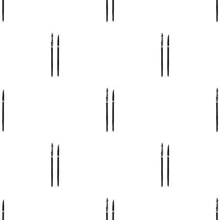 Stone spears icon in black style isolated on white background. Stone age pattern vector illustration.のイラスト素材