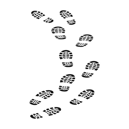 Steps of the criminal. The criminal escaped from prison. Prison single icon in black style vector symbol stock illustration.のイラスト素材