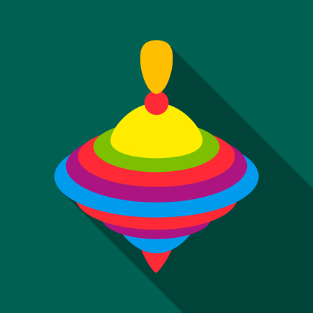 Whirligig flate icon. Illustration for web and mobile design.のイラスト素材