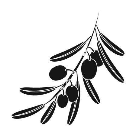 Olive branch.のイラスト素材