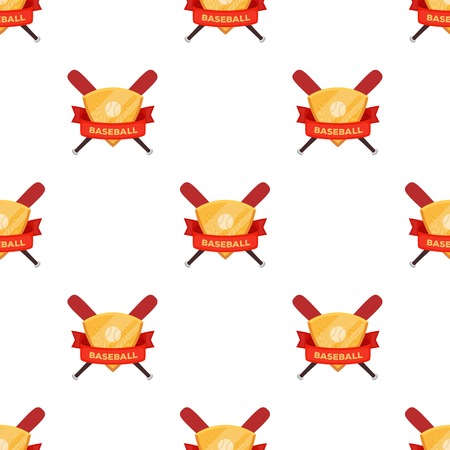 Emblem. Baseball single icon in cartoon style vector symbol stock illustration web.のイラスト素材