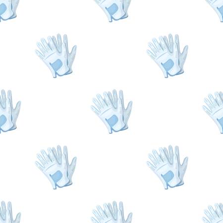Golf gloves.Golf club single icon in cartoon style vector symbol stock illustration web.のイラスト素材