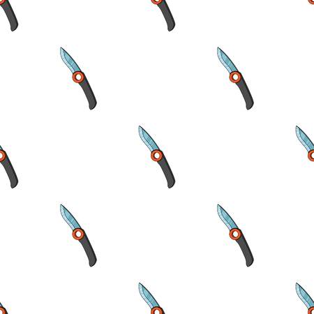 Knife for the rope.Mountaineering single icon in cartoon style vector symbol stock illustration web.のイラスト素材