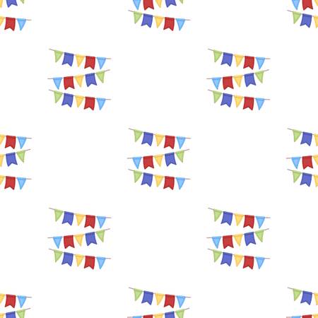 Festive colorful ribbons.Party and parties single icon in cartoon style vector symbol stock web illustration.のイラスト素材