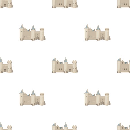 Protective Castle of belgium.The dark Belgian wolf. Belgium single icon in cartoon style vector symbol stock illustration.のイラスト素材