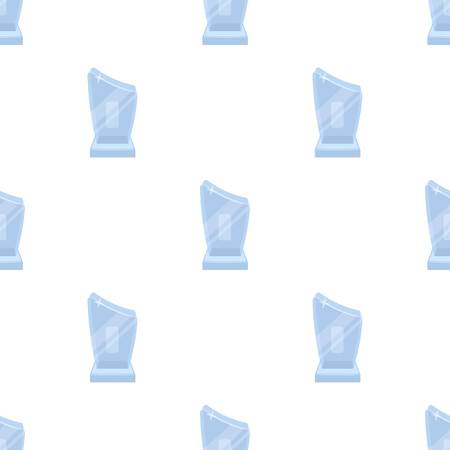 Shiny grey award.The prize for the best performance of a poem.Awards and trophies single icon in cartoon style vector symbol stock illustration.のイラスト素材