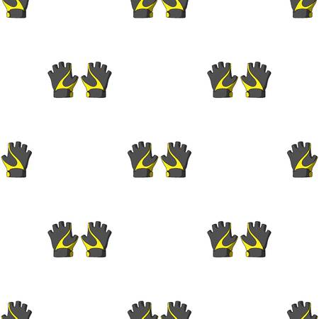 Bike hand gloves for cyclists. Protective equipment for athletes.Cyclist outfit single icon in cartoon style vector symbol stock illustration.のイラスト素材