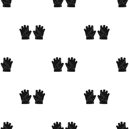 Bike hand gloves for cyclists.のイラスト素材