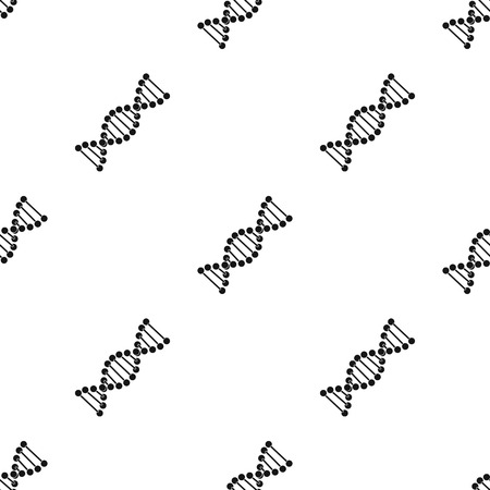 DNA chain.Medicine single icon in black style vector symbol stock illustration .のイラスト素材