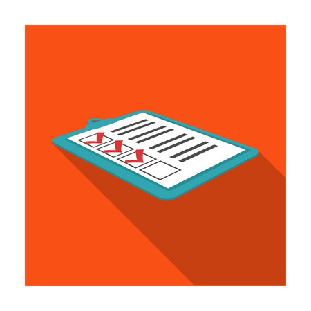 Delivery documents. Logistics and delivery single icon in flat style isometric vector symbol stock illustration .のイラスト素材