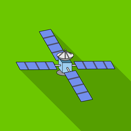Space station in orbitのイラスト素材