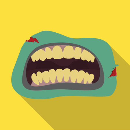 Root, single icon in flat style.Root, vector symbol stock illustration .のイラスト素材