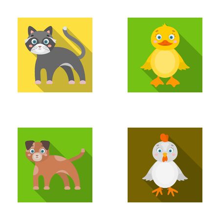 Entertainment, farm, pets and other web icon in flat style. Eggs, toy, recreation icons in set collection.のイラスト素材