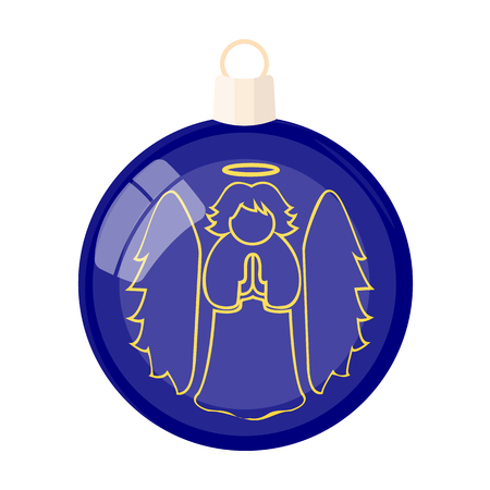 Ball single icon in cartoon style.A toyvector symbol stock illustration web.のイラスト素材