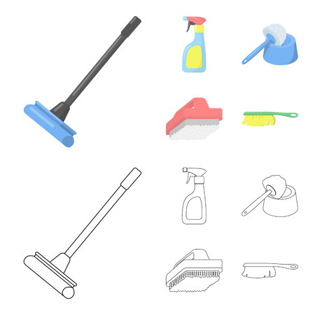 Equipment for cleaning image illustrationのイラスト素材