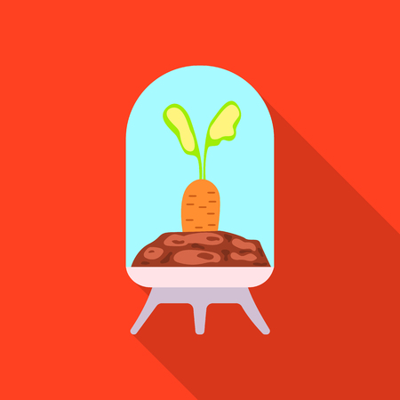 Isolated object of mars and space icon. Set of mars and planet stock symbol for web.のイラスト素材