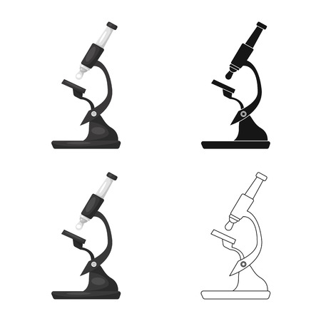 Vector illustration of education and learning icon. Set of education and school vector icon for stock.のイラスト素材