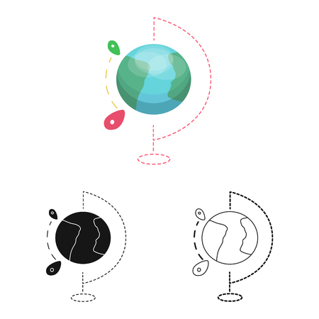 Vector illustration of goods and cargo logo. Set of goods and warehouse stock vector illustration.のイラスト素材