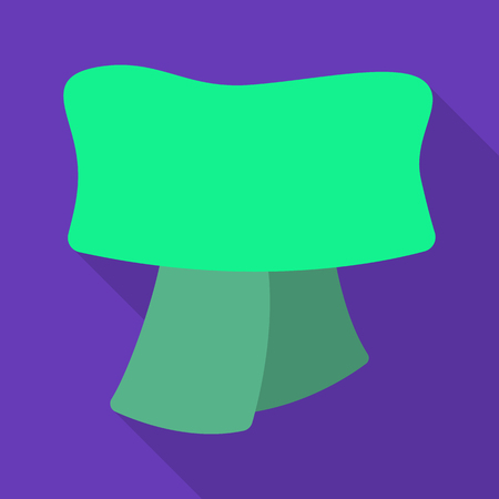 Isolated object of scarf and shawl symbol. Set of scarf and accessory stock symbol for web.の写真素材