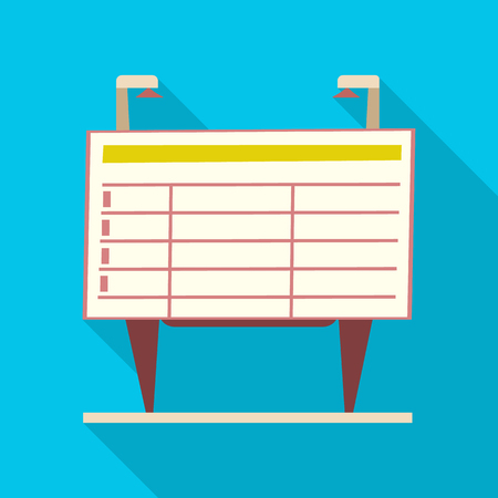 Isolated object of train and station symbol. Set of train and ticket stock symbol for web.のイラスト素材