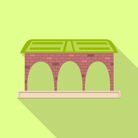 Vector design of train and station logo. Collection of train and ticket stock vector illustration.のイラスト素材