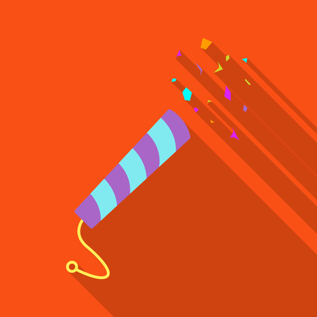 Vector illustration of party and birthday sign. Collection of party and celebration stock symbol for web.のイラスト素材